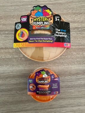 Mystery Dumpling Neon &  Mini Spooky Edition Set of 2. New